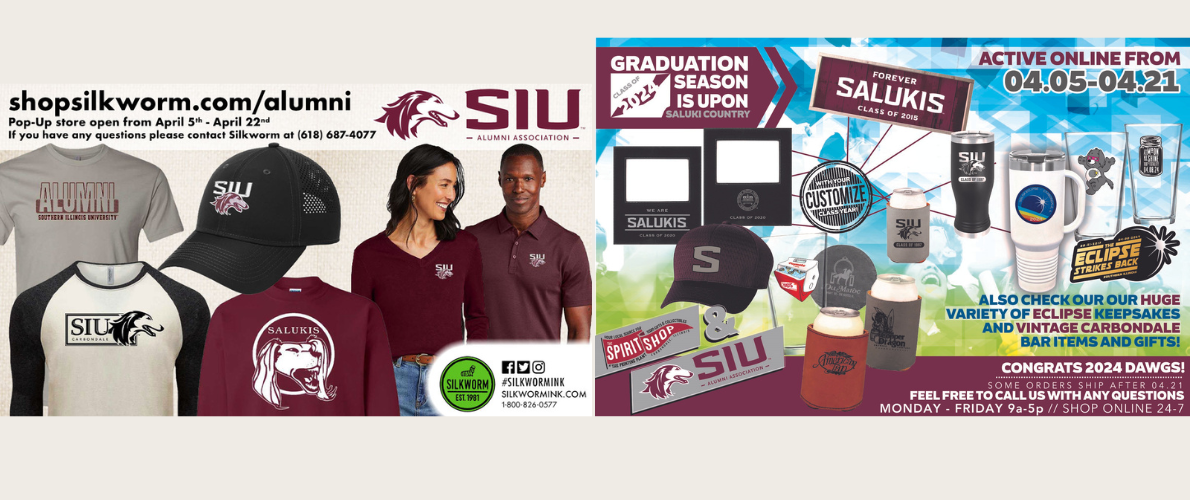 SIU Alumni Spring 2024 Pop Up Store