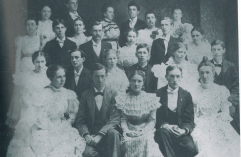 SIU 1897 Graduating class