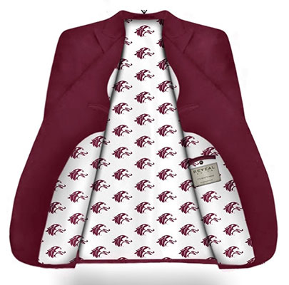 Marron Jacket with White inside