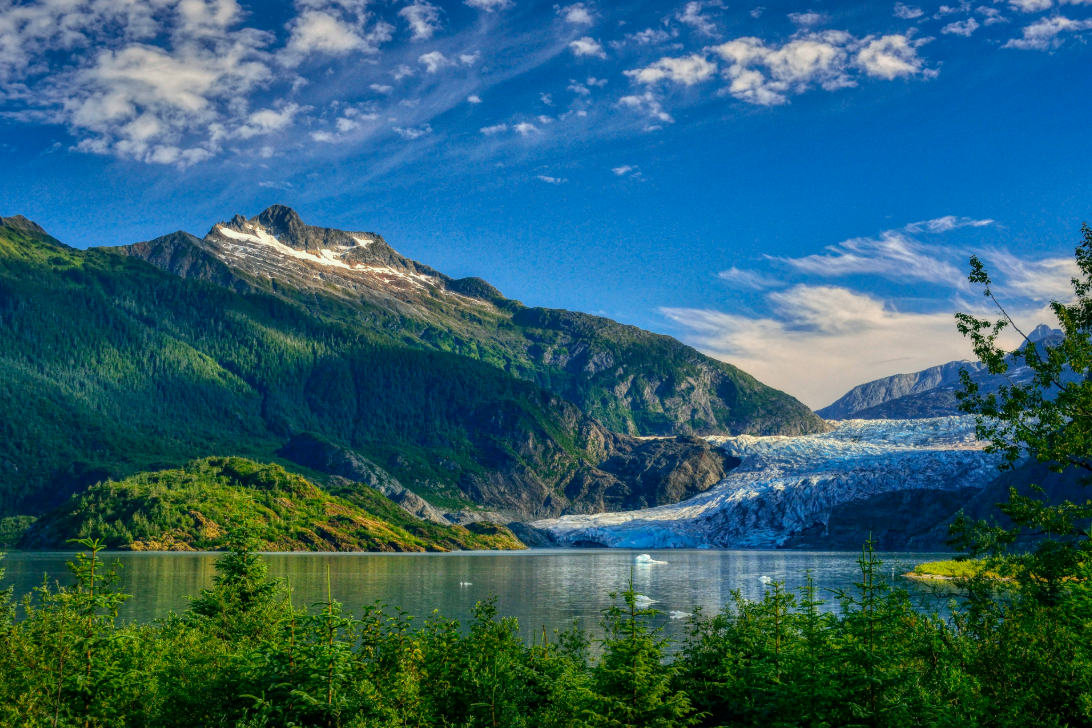 Alaska Mendenhall Glacier